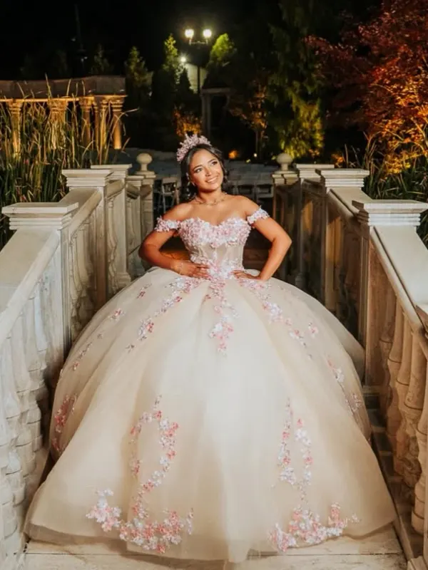 The whole look on the night, styled to hold through the party